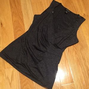 Side gathered top
